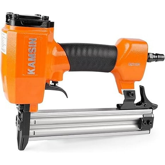 KAMSIN F30 18 Gauge Pneumatic Brad Nailer, Air Power Brad Nailer for Woodworking Furniture Cabinet
