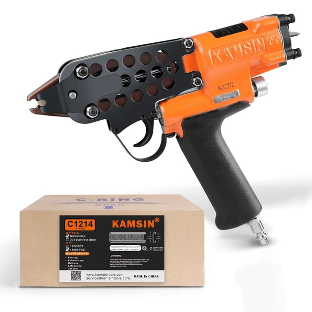 KAMSIN K-SC712 Pneumatic Hog Ring Gun 11/32