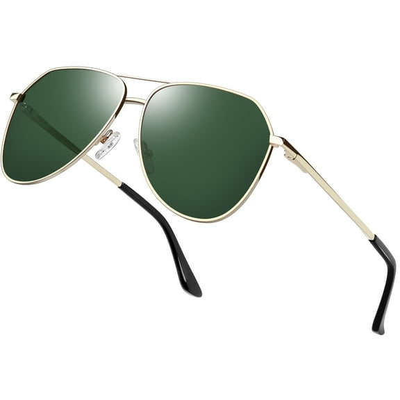 KANASTAL Classic Aviation Sunglasses for Men Women Driving Sun glasses Polarized Lens UV Blocking