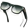 thumbnail image 1 of KANASTAL Polarized Fit Over Glasses Sunglasses for Women Trendy Square Wrap Around Shades for Driving Riding UV Protection Lightweight, 1 of 8