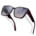 thumbnail image 1 of KANASTAL Large Polarized Fit over Sunglasses for Women Square  Driving Riding Purple and Pink Lens, 1 of 7