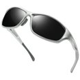 thumbnail image 1 of KANASTAL Sport Sunglasses for Men Women Wrap Around Polarized Sun Glasses with UV400 Protection for Driving Fishing Hiking(Grey), 1 of 9