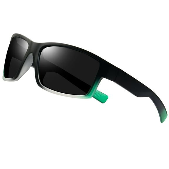 KANASTAL Sports Sunglasses Polarized UV400 Protection, Comfortable Square Frame for Men, Ideal for Driving, Fishing & Outdoor Adventures