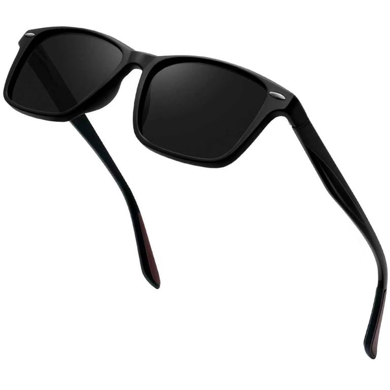 KANASTAL Square Sunglasses Polarized Black UV Protection  display picture 1