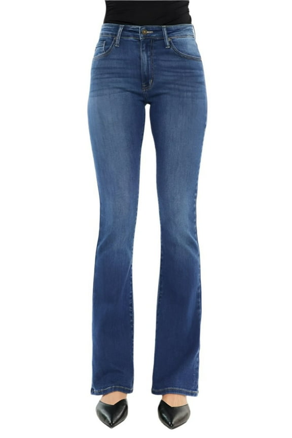 - Denver High-Rise Bootcut Jeans (32" Inseam) - KC20004