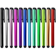 KANCOKIT 10 Pack Stylus Pen, Lightweight 4.1 inch Metal Touch Screen Capacitive Stylus Pen for Writing/Drawing, Fit for Apple iPhone 14/13/12/11 Pro Max/Android Cell Phone/Samsung/iPad/Tablet