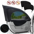 thumbnail image 1 of KANCOKIT 2 Packs Car Front Side Window Sun Shades Double Mesh Cover Screen UV Protection, 1 of 11