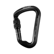 KANCOKIT 30kn Climbing Carabiner Aluminum Locking Carabiner D Shape Screwgate Carabiner Hook Screw Gate Lock Caribiner Clips Sport Tools Outdoor Gifts for Men Women