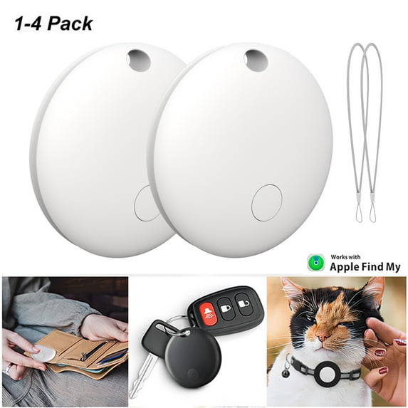 KANCOKIT Bluetooth Mini GPS Tracker, Smart Air Tracker for Kids Tag Pet Key Phone, Finder Tracking Device for iOS, White