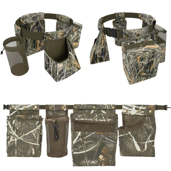 KANCOKIT Dove Hunting Belt, Costomize Field and Game Bag with Shotgun Shell Pouch & Water Bottle Carrier, Hunting Gear for Bird Hunting Squirrel Duck Hunting