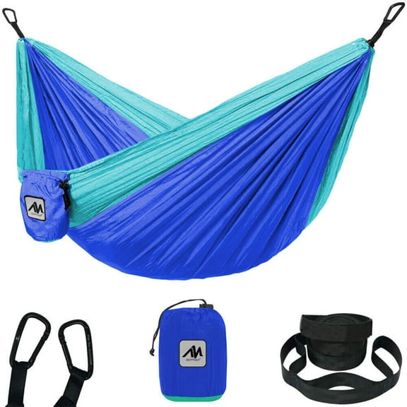 KANCOKIT Kids Camping Hammock Outdoor Gifts Stuff for Kid Child Girls Boys Toddlers, Ultralight Small Size Mini Hammocks with Strap & Carabiner Sling Swing Tree Hammock Indoor Outside