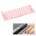 thumbnail image 1 of KANCOKIT Long Nail Keyboard Cover, Raised Silicone Keyboard Cover for Nail Art, Compatible with 2021-2024 MacBook Pro 14/16, MacBook Air 13/15 (Pink), 1 of 8