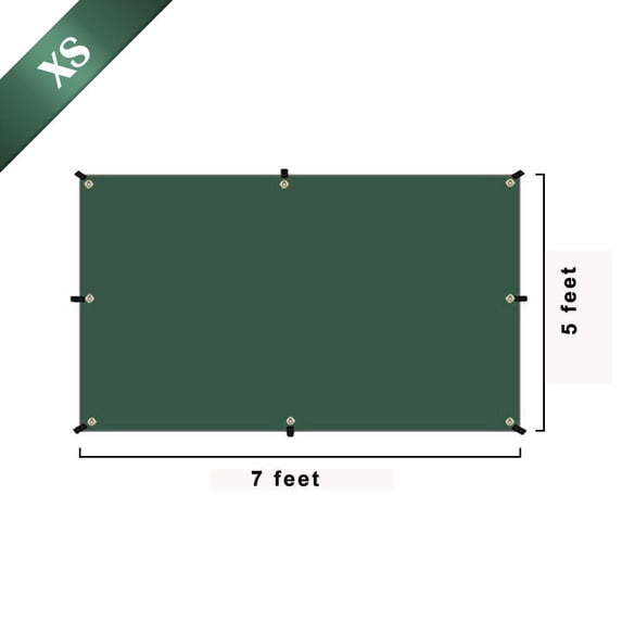 KANCOKIT Tarp Sun Shelter Hammock Cover Camping Tent Waterproof Canopy Rain Fly Mat Pad