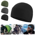 thumbnail image 1 of KANCOKIT Warm Beanie Skull Cap, Helmet Liner Winter Fleece Cycling Cap, Under Helmet Skull Cap & Running Bike Cap for Men & Women, Black, 1 of 8