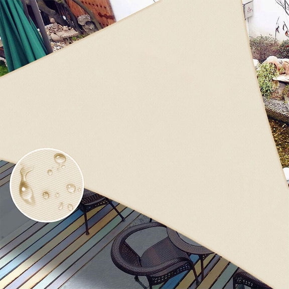 KANCOKIT Waterproof Sun Shade Sail UV Top Canopy Cover Pool Patio Outdoor Awnings 420D