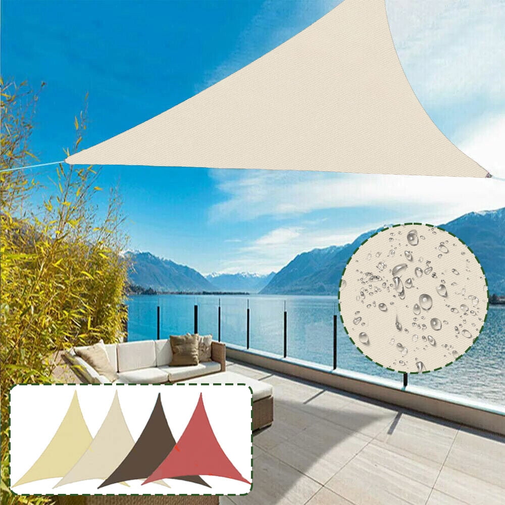 KANCOKIT Waterproof Sun Shade Sails, 8'X8' Heavy Duty Canopy Awning ...