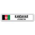 thumbnail image 1 of KANDAHAR AFGHANISTAN Street Sign Afghani flag city country road wall gift, 1 of 5