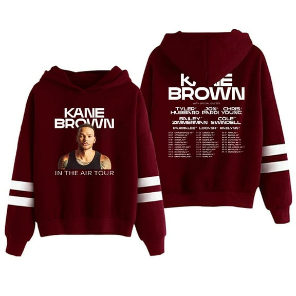KANE BROWN 2023 IN THE AIR TOUR Hoodie Pocketless Hip Hop Sweatshirt Casual Tops
