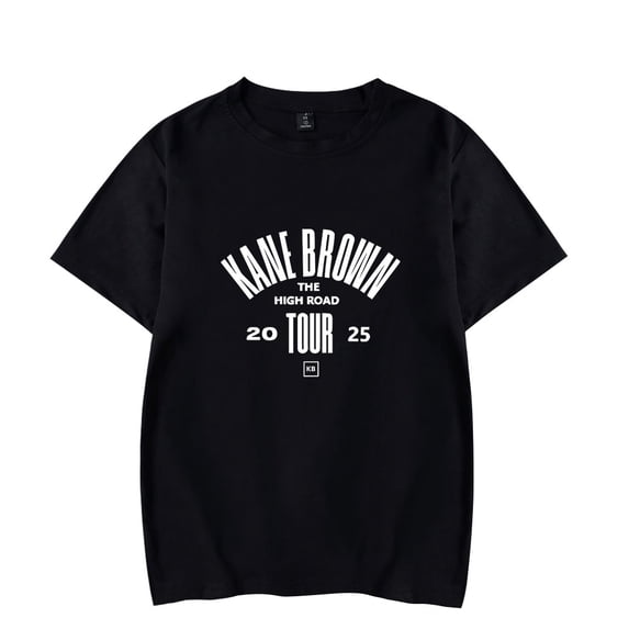 KANE BROWN Women's men's retro trendy casual short sleeved T-shirt top