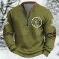 thumbnail image 1 of KANG Age Norse Mythology Midweight Pullover Sweater For With Half Zip Neck Design, 1 of 3