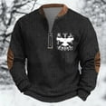 thumbnail image 1 of KANG Age Norse Mythology Midweight Pullover Sweater For With Half Zip Neck Design, 1 of 3
