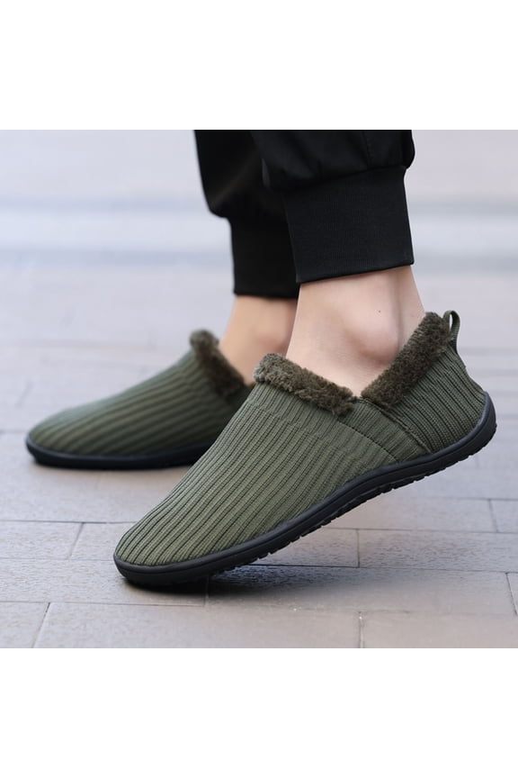 Ankle Boots Winter Fashion Couple Style Soft Lined Warm On Shoes Sole Comfortable Indoor Outdoor Wear Versatile Design Lightweight Footwear Durable Construction All Day Wear Green 36