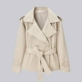 thumbnail image 1 of KANG Casual Belted Short Jacket For Everyday Wear Stylish And Versatile Outerwear For Various Occasions Perfect For Layering Comfortable Fit, 1 of 7