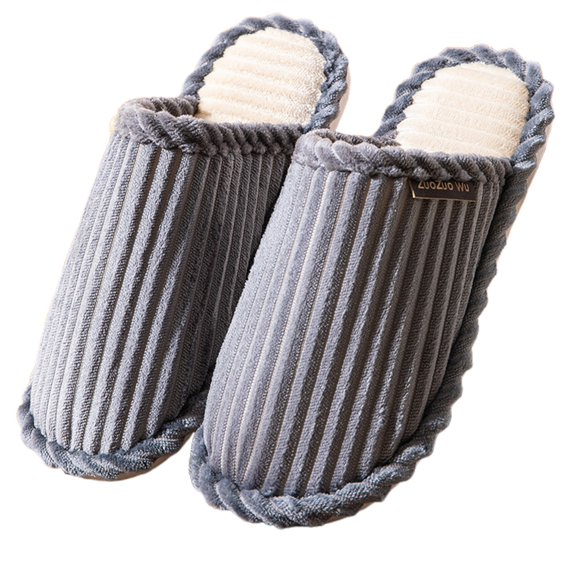 KANG Corduroy Slippers For And Cozy Indoor Warm Winter Slip On Comfort Footwear With Soft Ideal For Home Relaxation