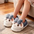 thumbnail image 1 of KANG Cozy Winter Girls Slippers With Adorable Rabbit Design Soft Sole Indoor Shoes For Toddlers And Kids Warm Lined Home Footwear For Cold Weather Comfort, 1 of 6