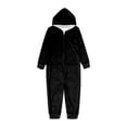 thumbnail image 1 of KANG Family Matching Hooded Zip Up clothes Sleepwear For Parents And Kids Festive Holiday Outfits Cozy Loungewear, 1 of 7