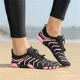 thumbnail image 1 of KANG Fashion Couples' Five-Toe Water Shoes for Men & Women, Lightweight Flexible Beach Swimming Diving River-Trekking Hiking Shoes Pink 37, 1 of 5
