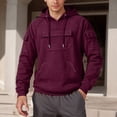 thumbnail image 1 of KANG Fashion Hooded Sweatshirt Autumn Winter Warm Casual Sporty Pullover With Multiple Pockets For Outdoor Activities, 1 of 4