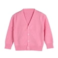 thumbnail image 1 of KANG Fashion Kids Girls Cardigan Long Sleeve Kid Button Sweater Girl Crew Neck Cardigans Sweater Toddler Sweaters, Light Pink 3Y, 1 of 4