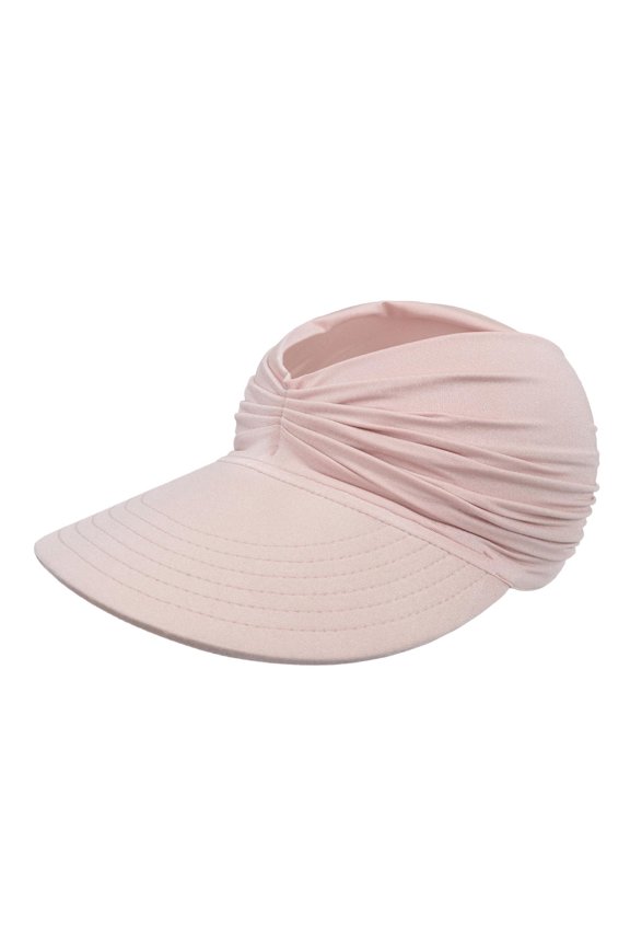 Sun Hats for Women, Open-Top Sport Hat, UPF 50+ Sunscreen Sun Hat, Lightweight Stylish Hat for Spring Summer Outdoor Activities Light Pink