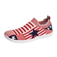 thumbnail image 1 of KANG Fashion US Flag Print Barefoot Shoes for Women & Men | Wide-Toe-Box Minimalist Sneakers: Breathable Walking, Yoga, and Beach Shoes Multicolour3 37, 1 of 8