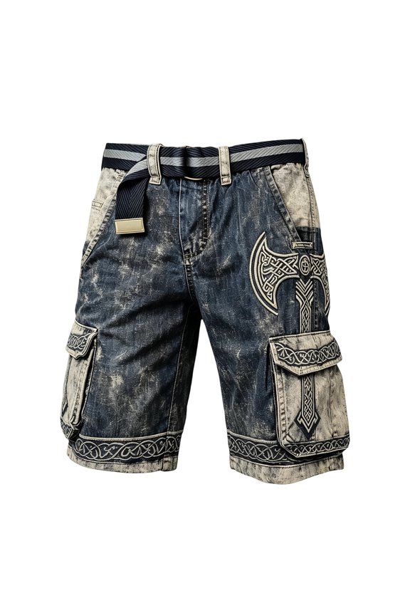 Utility Pants For Workwear Cargo Trousers With Spacious Pockets And Rugged Construction Dark Blue XXXL