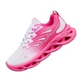 thumbnail image 1 of KANG Fashion Women's Breathable Mesh Casual Sneakers, Lightweight Cushioned Anti-Slip Slip-On Walking Shoes Hot Pink 40, 1 of 9