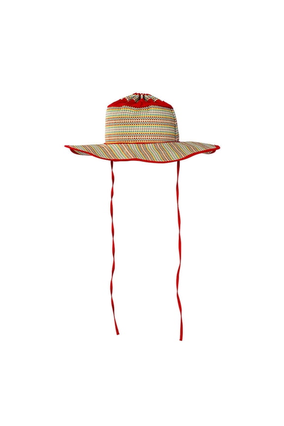 Women's Plaid Sun Bucket Hat, Retro Japanese Style, Foldable Wide Brim Beach Hat, Fashion Versatile Cap for Vacation, Travel, Outdoor Activities Multicolour One Size