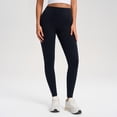 thumbnail image 1 of KANG Fashion Women's Seamless High Waist Yoga Pants Tummy Control Butt Lifting Design 9 Inch Cropped Length Non See Through Stretchy Fitness Leggings For Pilates Running And Workout Black 4, 1 of 8