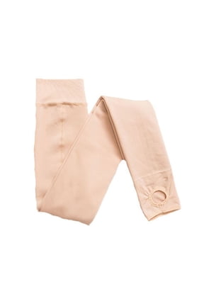 Womens Tights Warm Silken Mist Opaque Thickened Solid Color Seamless Lined Thermal Pantyhose Stockings Beige One Size
