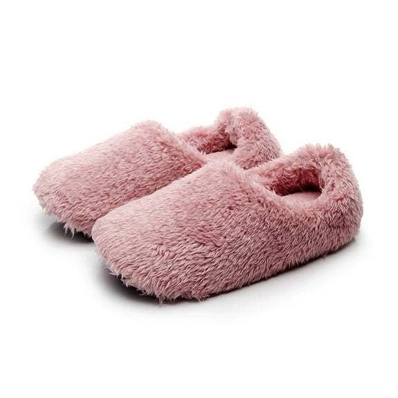 KANG Fleece Lined Indoor Outdoor Slippers With Sole For Warm Comfort And Cozy Home Wear During Fall Winter Seasons