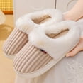thumbnail image 1 of KANG Fleece Lined Winter Slippers For And Cozy Indoor Outdoor Shoes With Soft Sole Comfortable Design, 1 of 6