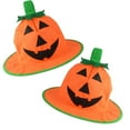 thumbnail image 1 of KANG Halloween Pumpkin Beret Hat Costume For Party Masquerade Performance Circular Non Woven Fabric Headwear, 1 of 6