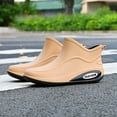 thumbnail image 1 of KANG Ladies Rain Shoes Women Short Fashion Adult Rain Boots Women's Water Shoes Non Ladies Outer Shoes Rain Boots Collar Gardening Boots Ultra Lightweight Portable Garden Shoes, 1 of 6