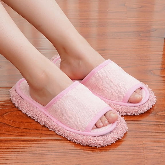 KANG Lazy Floor Cleaning Slippers For Detachable Washable Floor Cleaning Slippers Silent Vacuuming Slippers Hands Cleaning