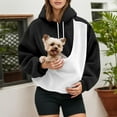 thumbnail image 1 of KANG Oversized Hoodie With Sling Pocket Front Warm Fleece Sweatshirt For Casual Outfit And Daily Comfort, 1 of 6