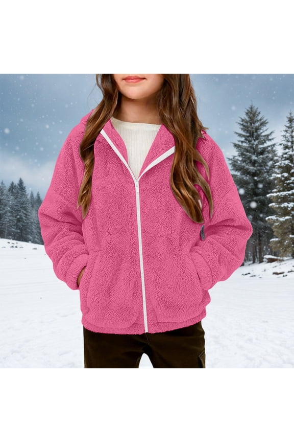 Soft And Cozy Fleece Zip Up Jacket For s Warm Outerwear For Cold Weather And Kids Pullover With Pockets For Playground School