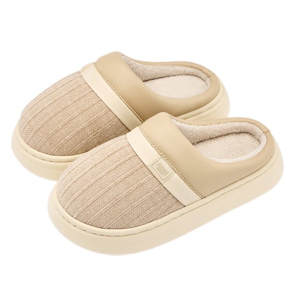 KANG Soft Winter Slippers For Indoor Cozy Comfort Slip Warm Fleece Lined Non Bathroom Bedroom Fuzzy Scuff