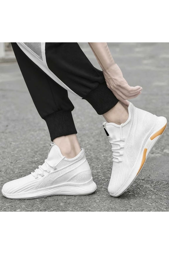 Stylish Sneakers Dad Shoes Height Increasing Sneakers For Performance And Everyday Comfort White 43