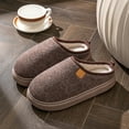 thumbnail image 1 of KANG Thick Sole Indoor Slippers For Autumn And Winter Cozy Footwear With Nonslip Design For Home Use, 1 of 3